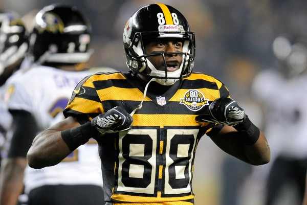 Emmanuel Sanders recorded career bests in his third NFL season. (Joe Sargent/Getty Images)